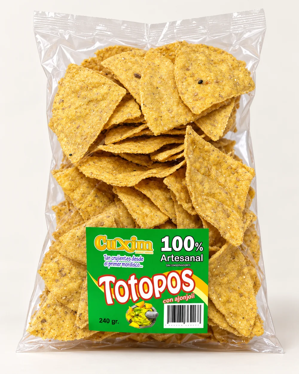 Totopo Natural 240 g